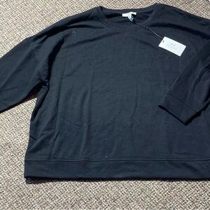 Halston Stdio Men's Black Long-Sleeve Sweater, XXXL, NWT